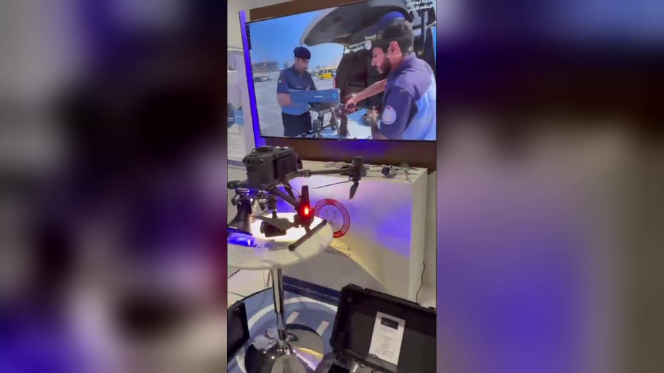 Abu Dhabi Police drone technology showcase