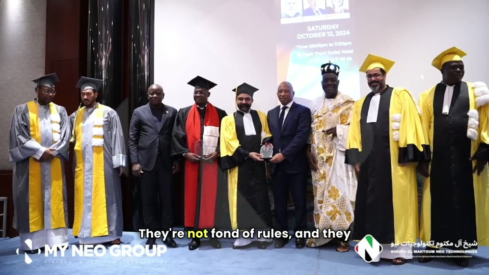 Honorary Doctorate and Award of Excellence ceremony