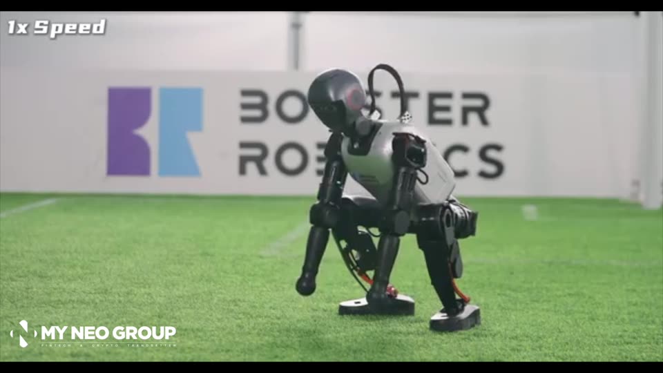 Booster Robotics: humanoid robot demonstration