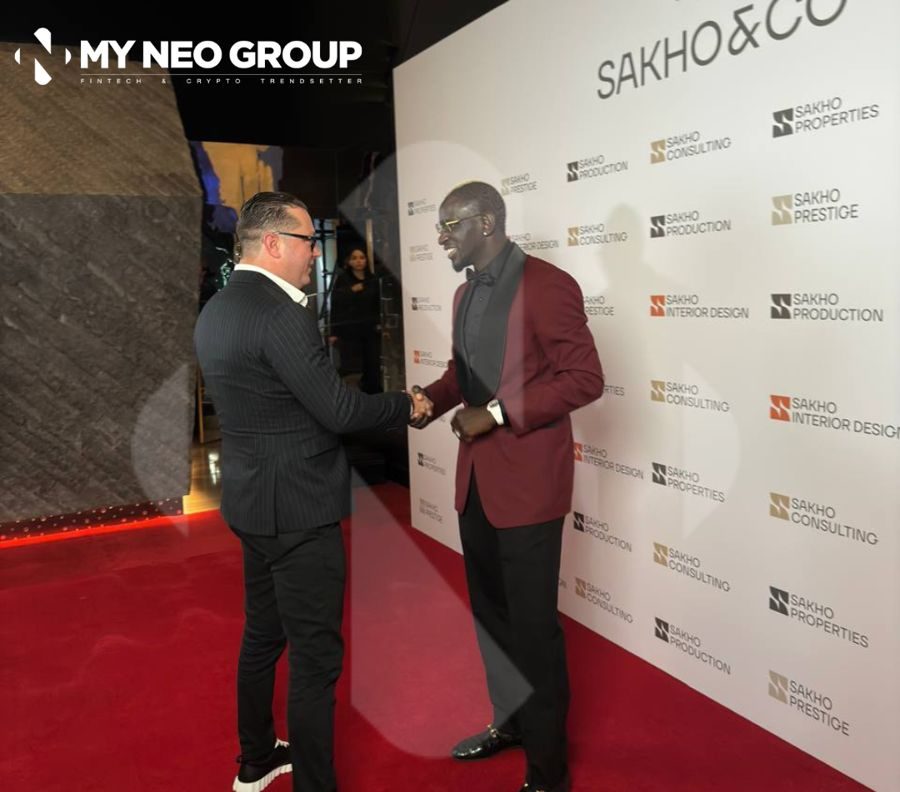 With Mamadou Sakho, Sakho & Co. launch, Dubai