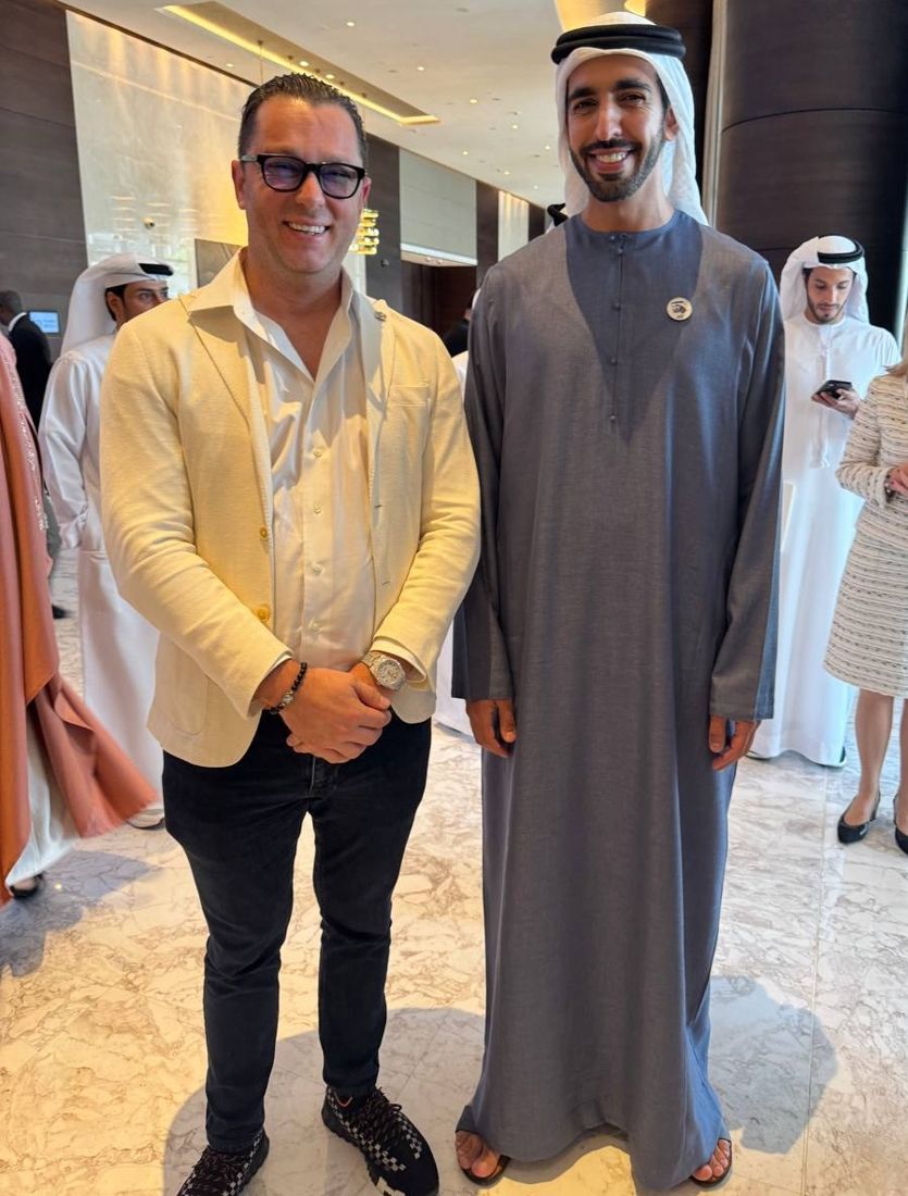 With H.E. Sheikh Shakhboot Nahyan Al Nahyan, THE AFRICA DEBATE - UAE, Dubai