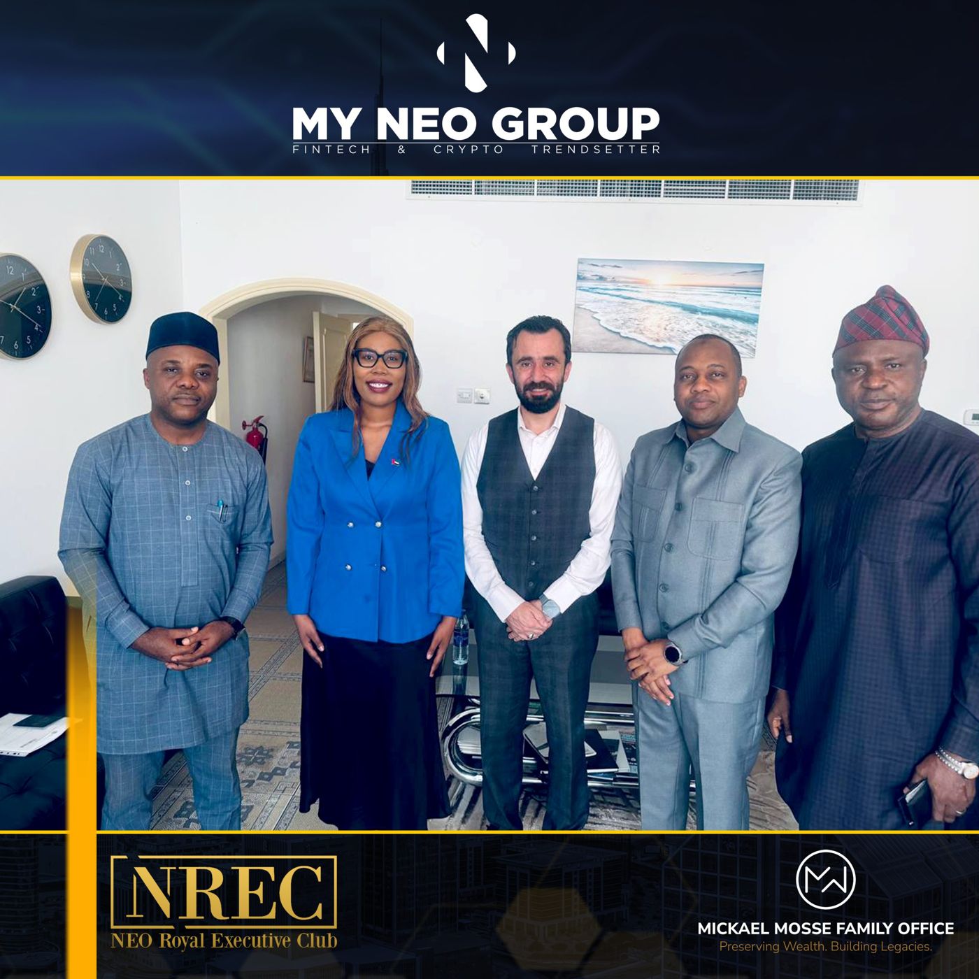 My NEO Group Attends the 10th Anniversary of GFOIS in Dubai