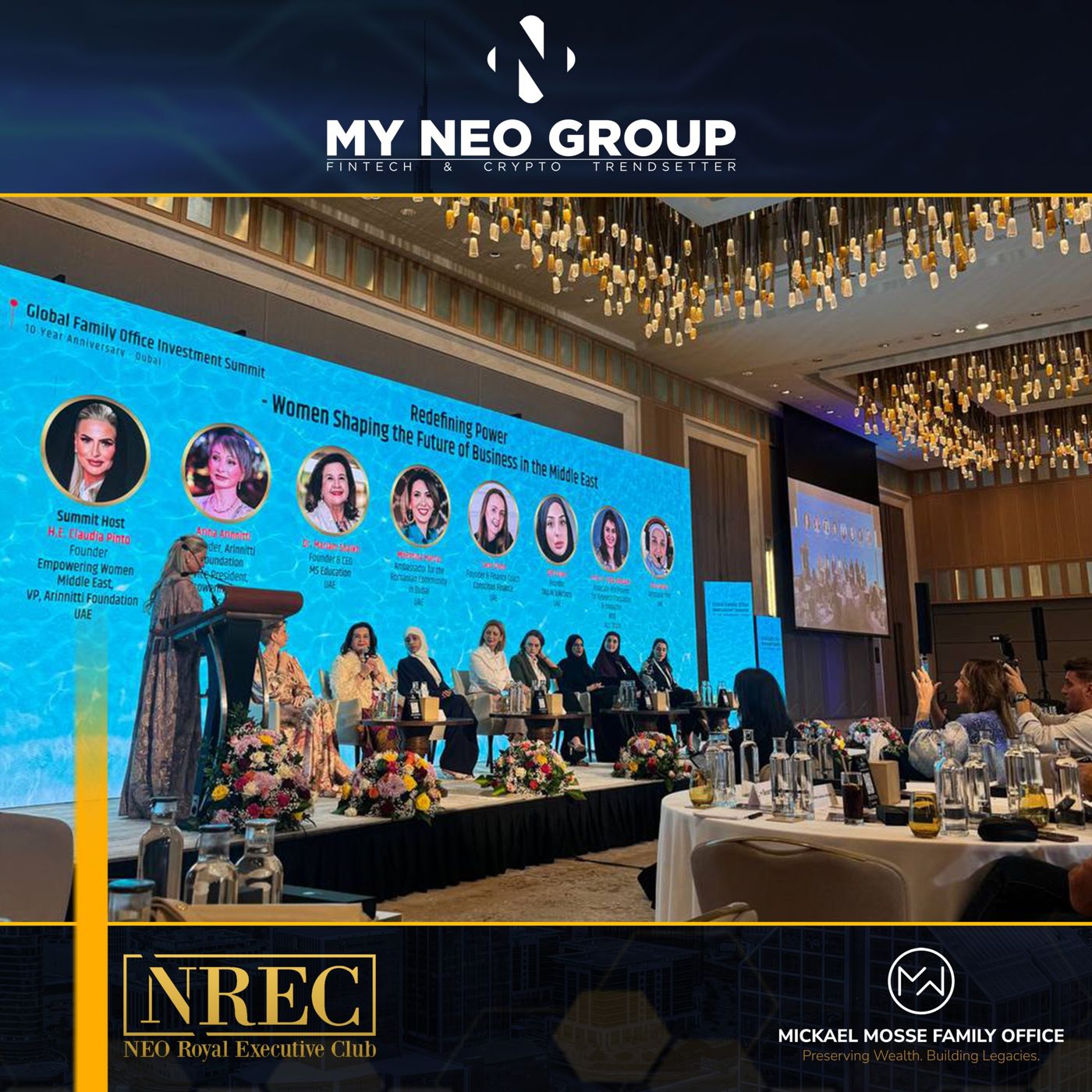 My NEO Group Attends the 10th Anniversary of GFOIS in Dubai