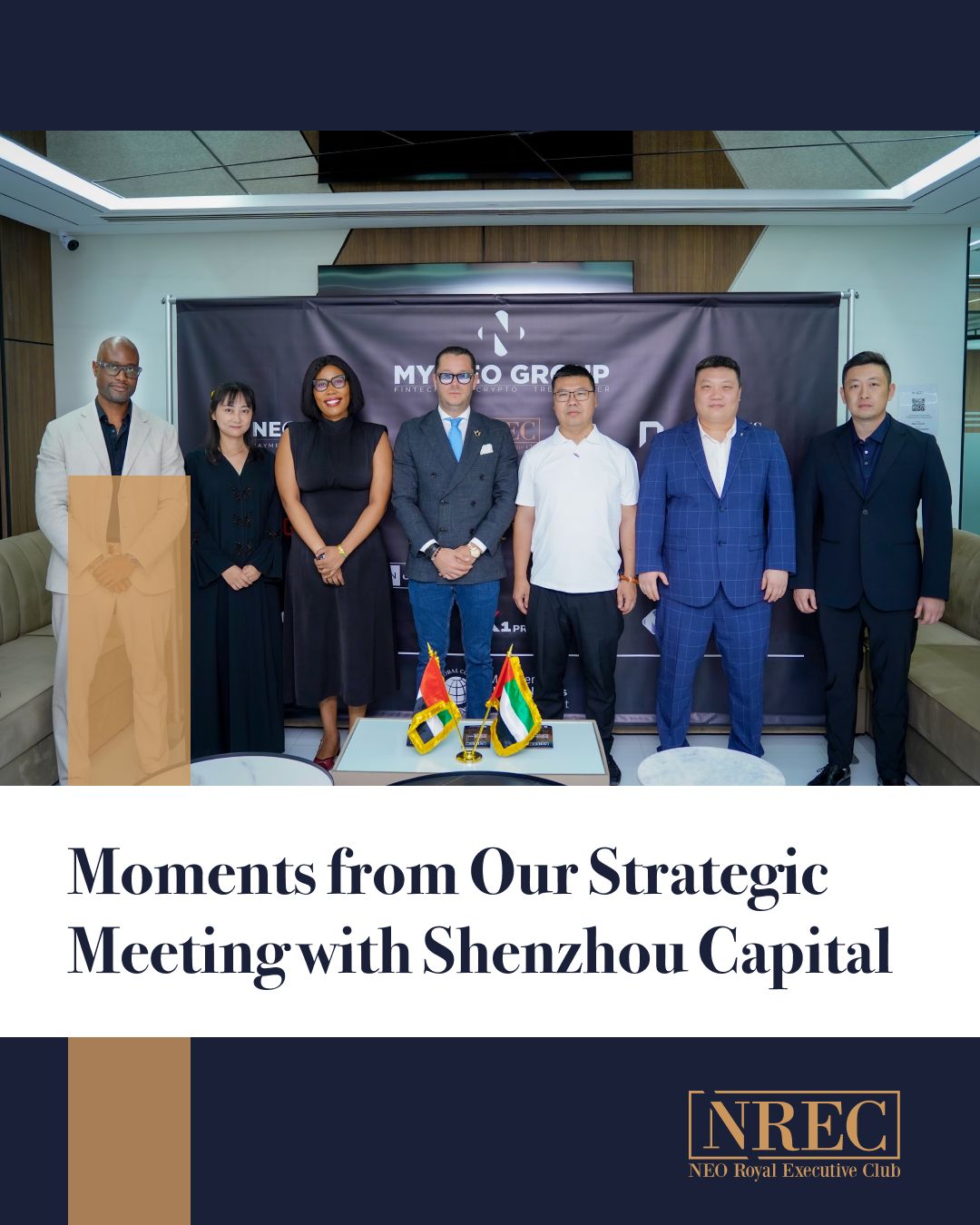 My NEO Group Engages Shenzhou Capital in Strategic Investment Dialogue in Dubai