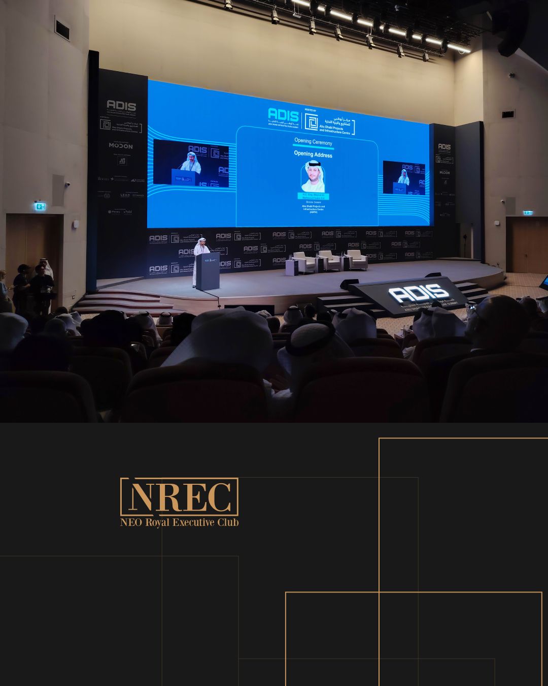 My NEO Group Fosters Infrastructure Innovation via NREC at Abu Dhabi Summit