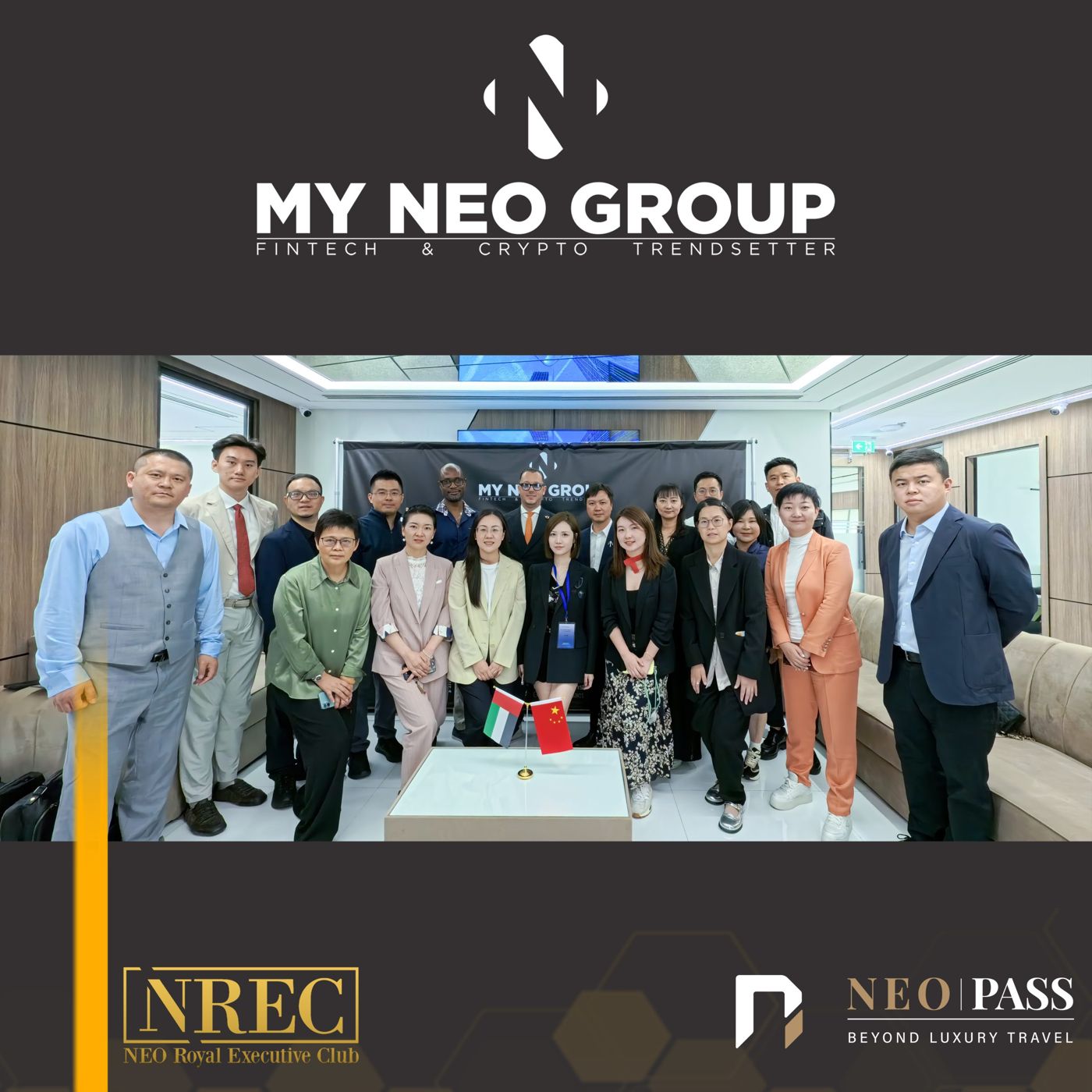 My NEO Group Welcomes Official Chinese Delegation and Announces the Launch of NREC China in...