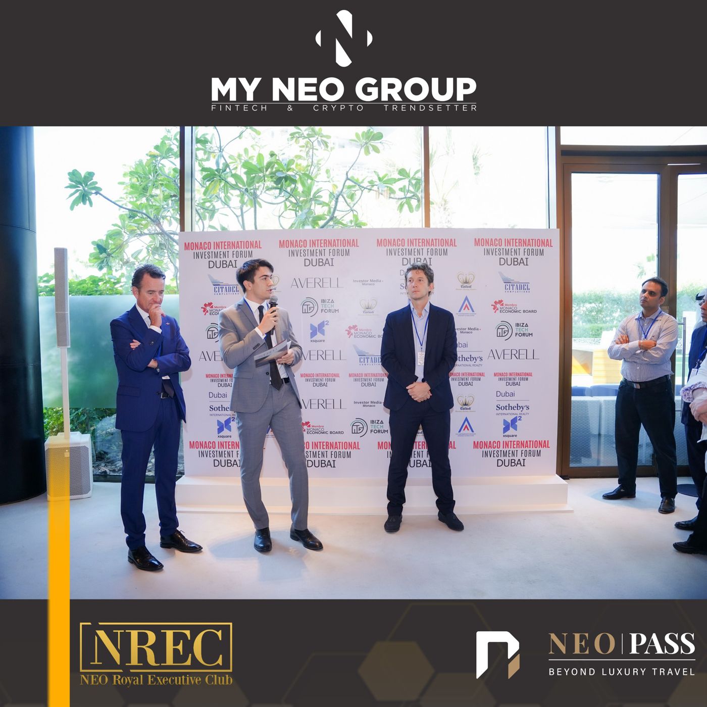 My NEO Group’s Group CEO Dr. Mickael Mosse Joins MIIF Dubai 2025 with Dr. Emily Mogano of NREC