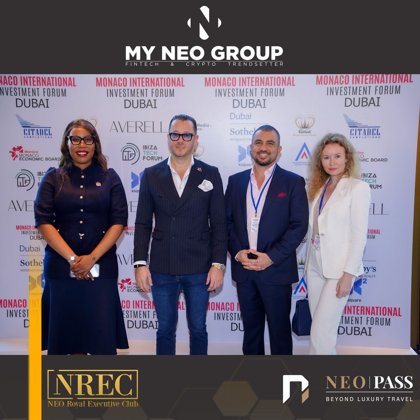 My NEO Group’s Group CEO Dr. Mickael Mosse Joins MIIF Dubai 2025 with Dr. Emily Mogano of NREC