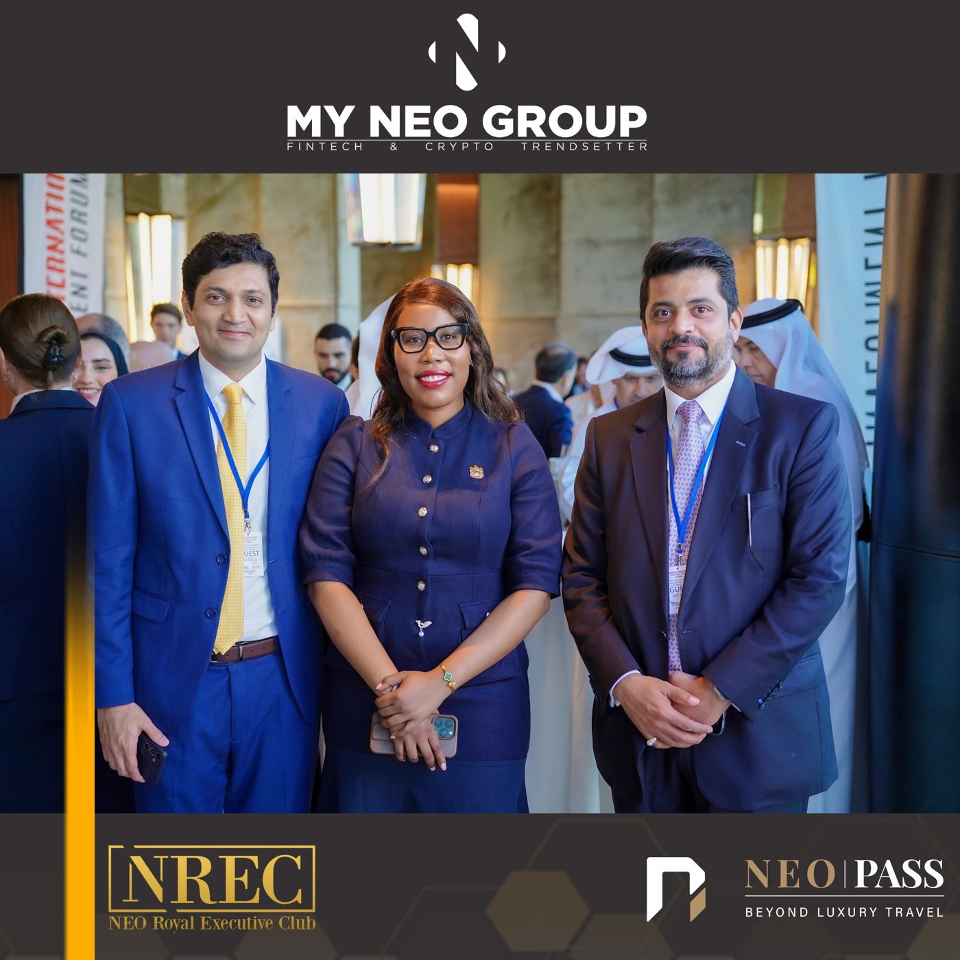 My NEO Group’s Group CEO Dr. Mickael Mosse Joins MIIF Dubai 2025 with Dr. Emily Mogano of NREC