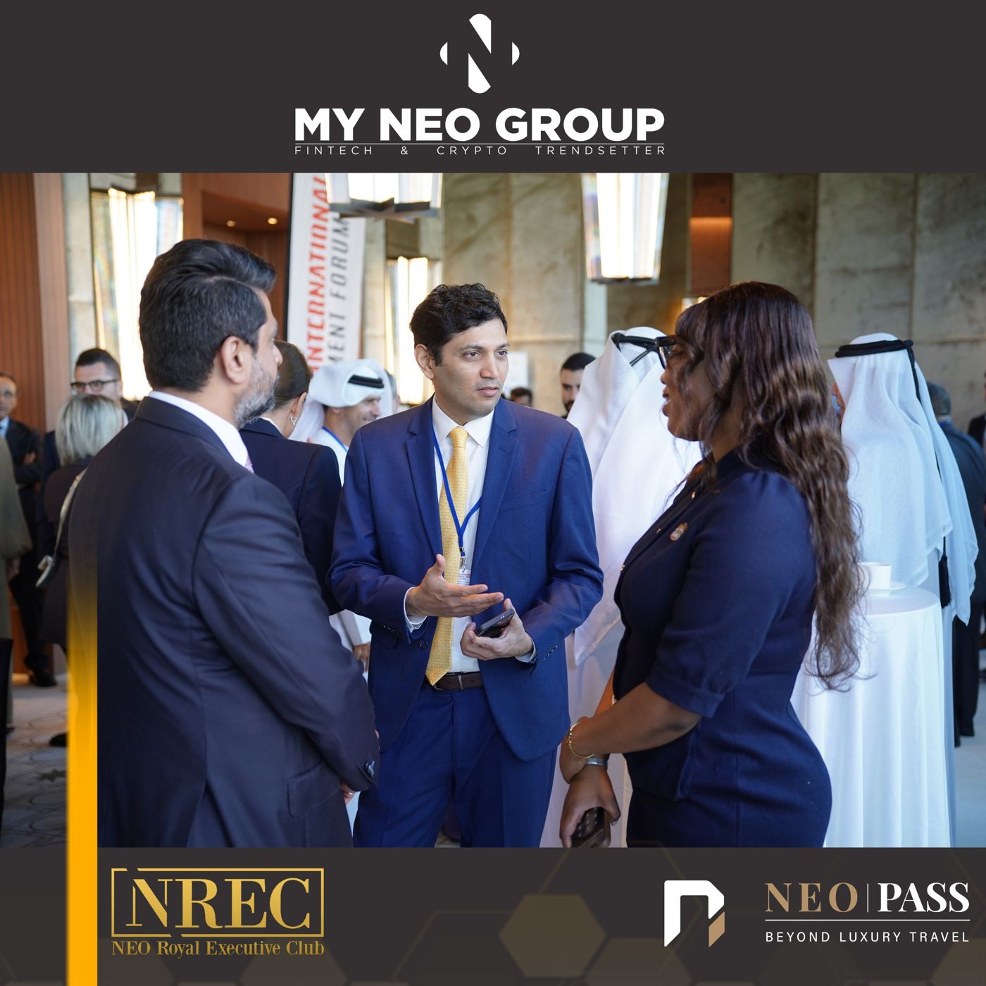 My NEO Group’s Group CEO Dr. Mickael Mosse Joins MIIF Dubai 2025 with Dr. Emily Mogano of NREC