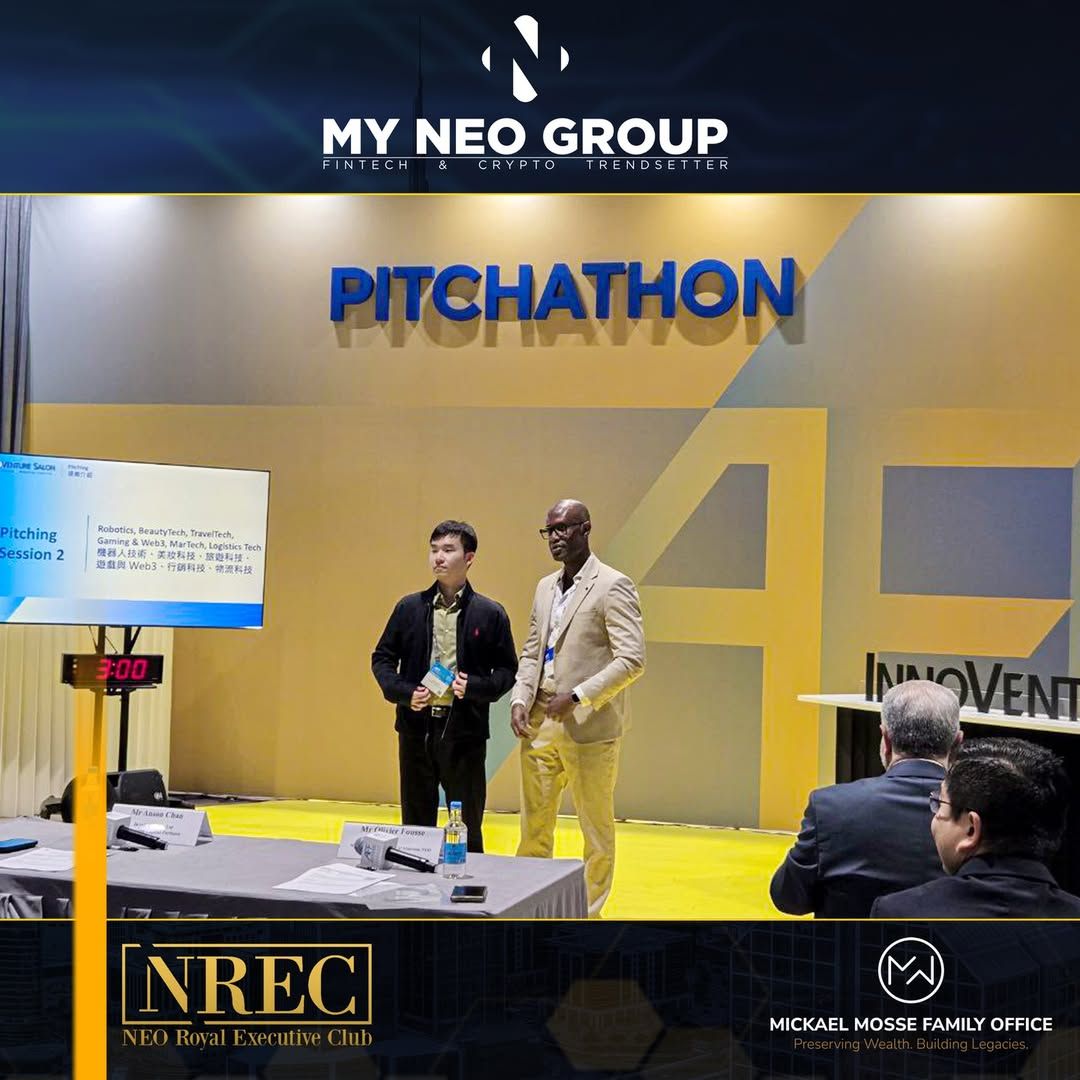 Olivier Fousse Represents MY NEO GROUP as Judge at Asian Financial Forum Pitchathon in Hong Kong