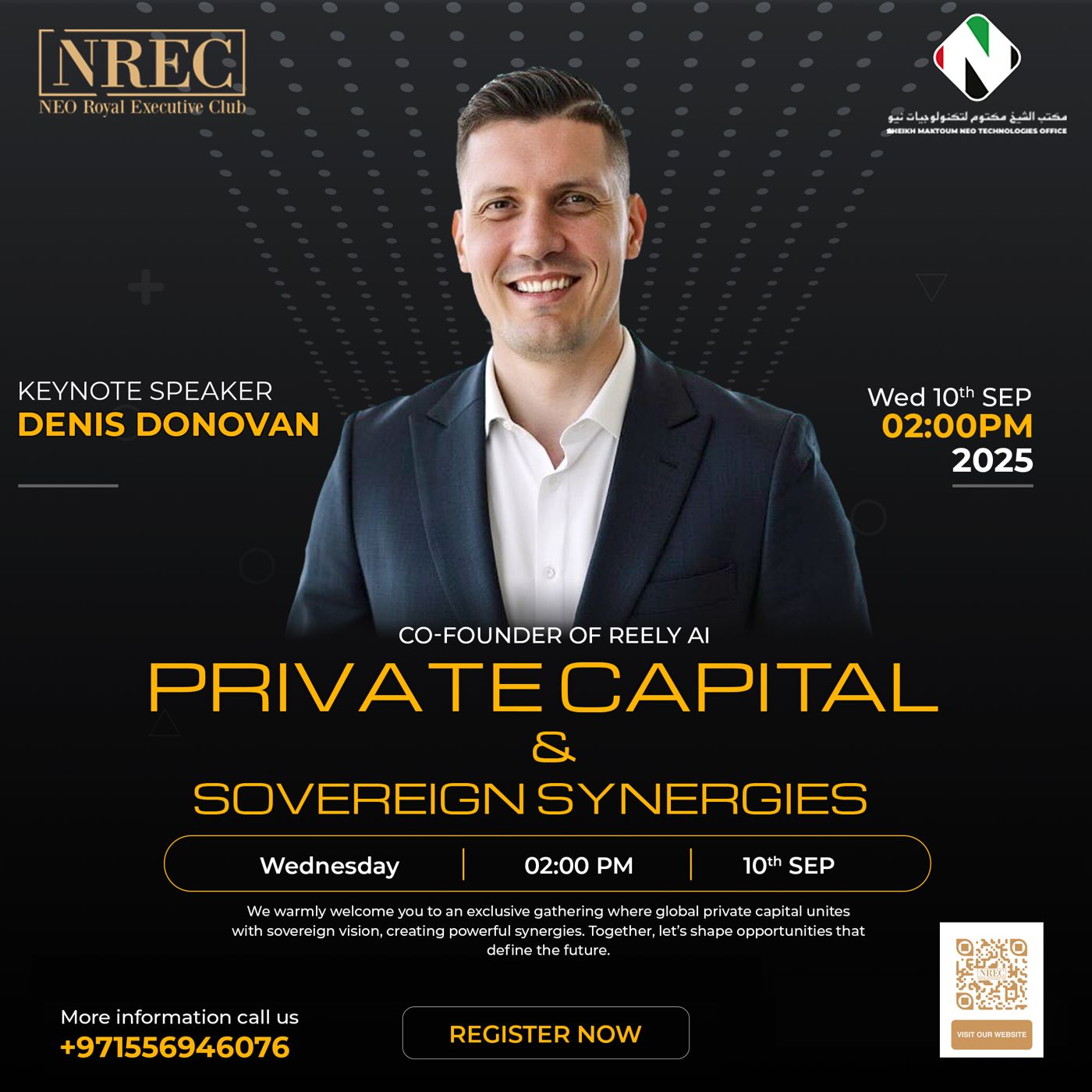 Private Capital & Sovereign Synergies: Shaping the Future of Global Investment from Dubai