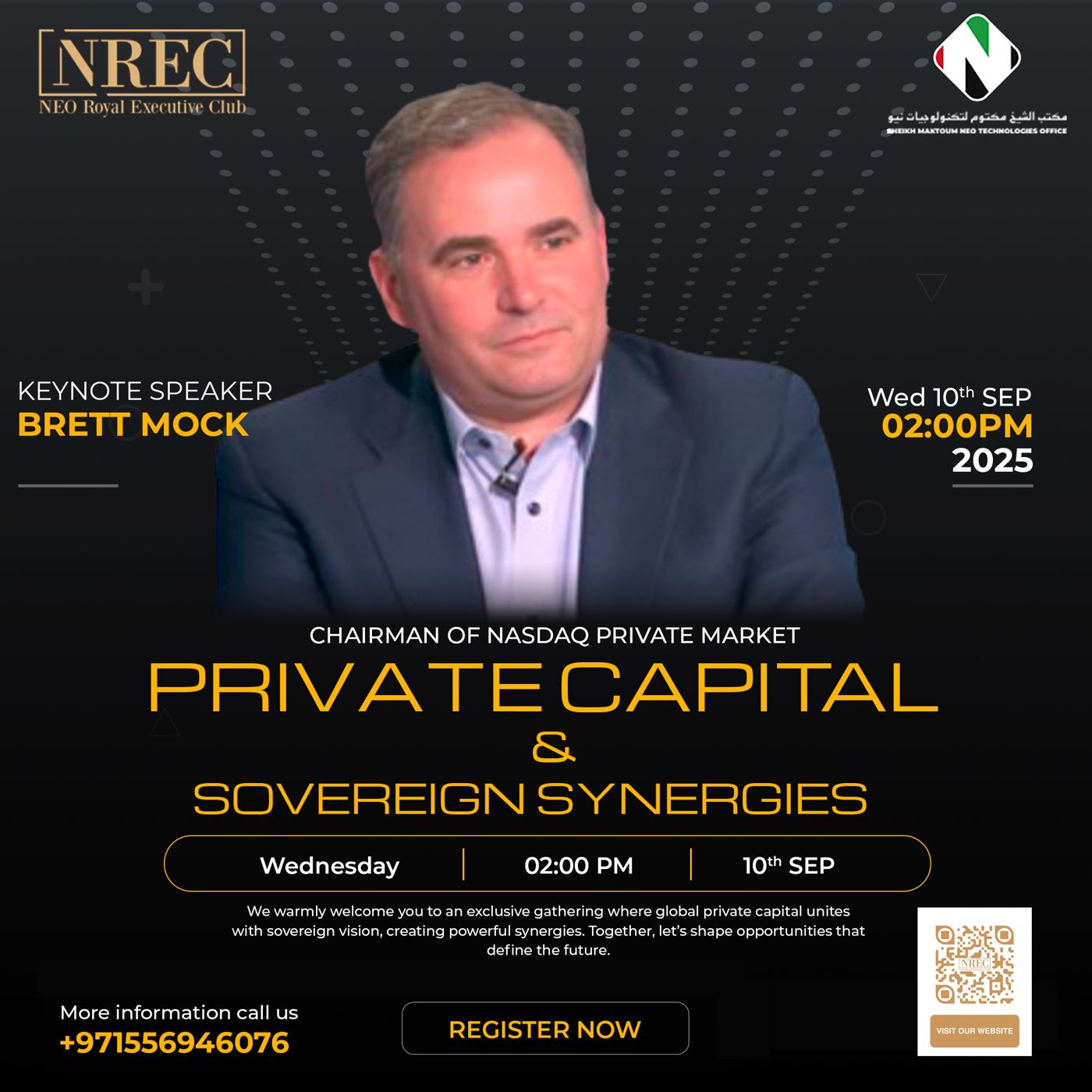 Private Capital & Sovereign Synergies: Shaping the Future of Global Investment from Dubai