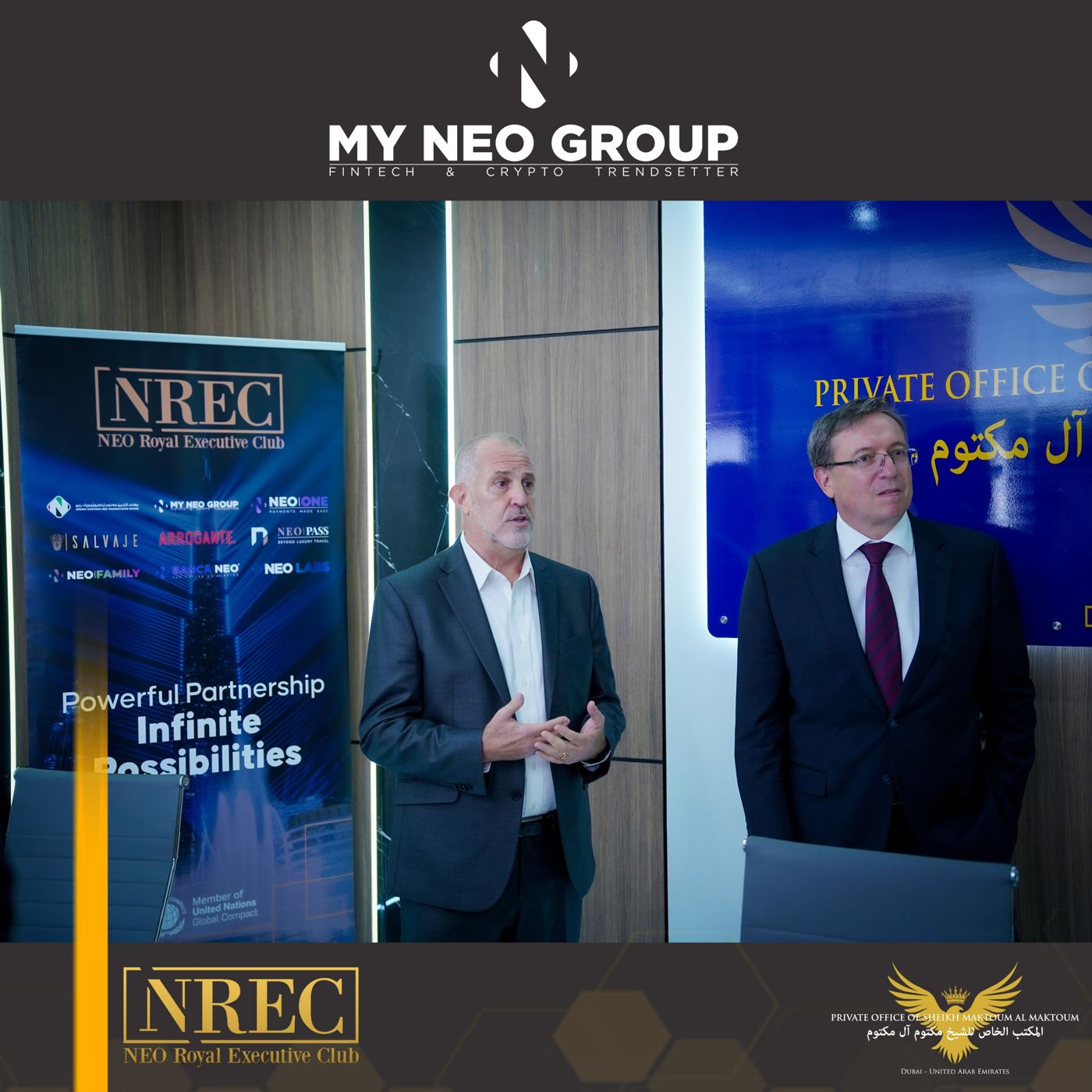 SNAAP Transportation EMEA and My NEO Group ~ NEO Royal Executive Club (NREC) Announce...