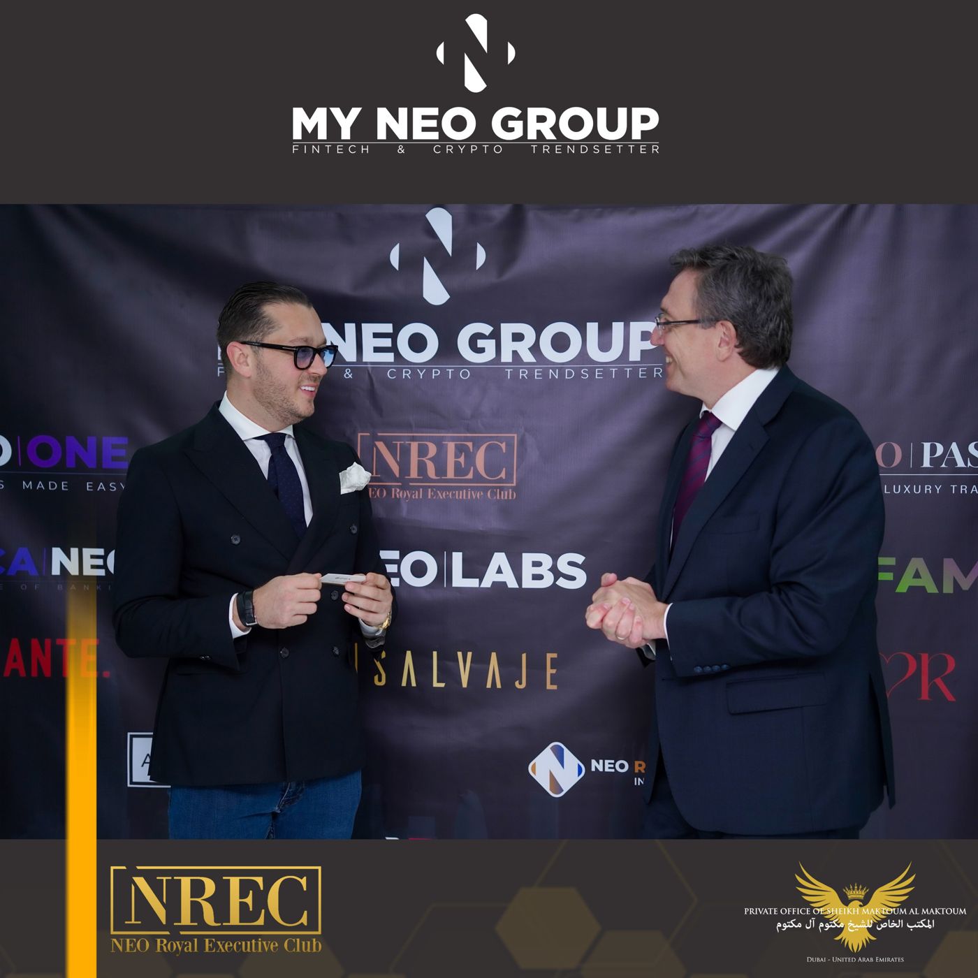 SNAAP Transportation EMEA and My NEO Group ~ NEO Royal Executive Club (NREC) Announce...