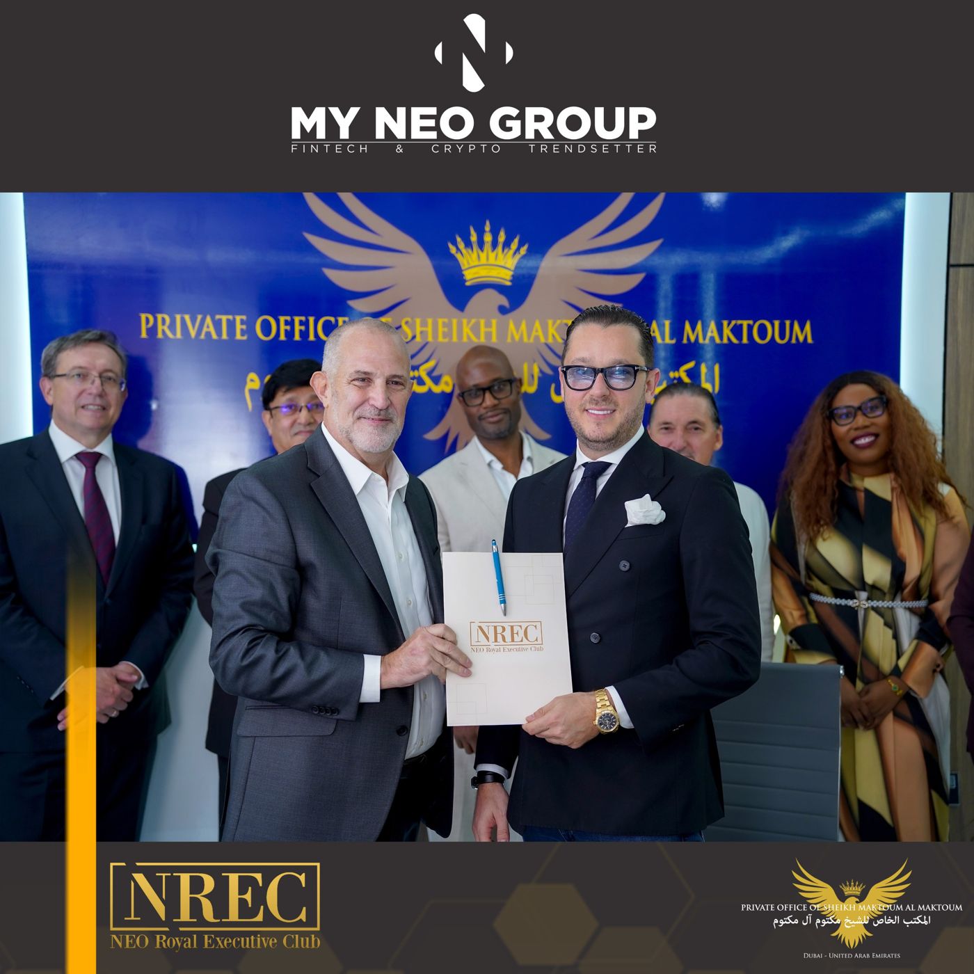 SNAAP Transportation EMEA and My NEO Group ~ NEO Royal Executive Club (NREC) Announce...