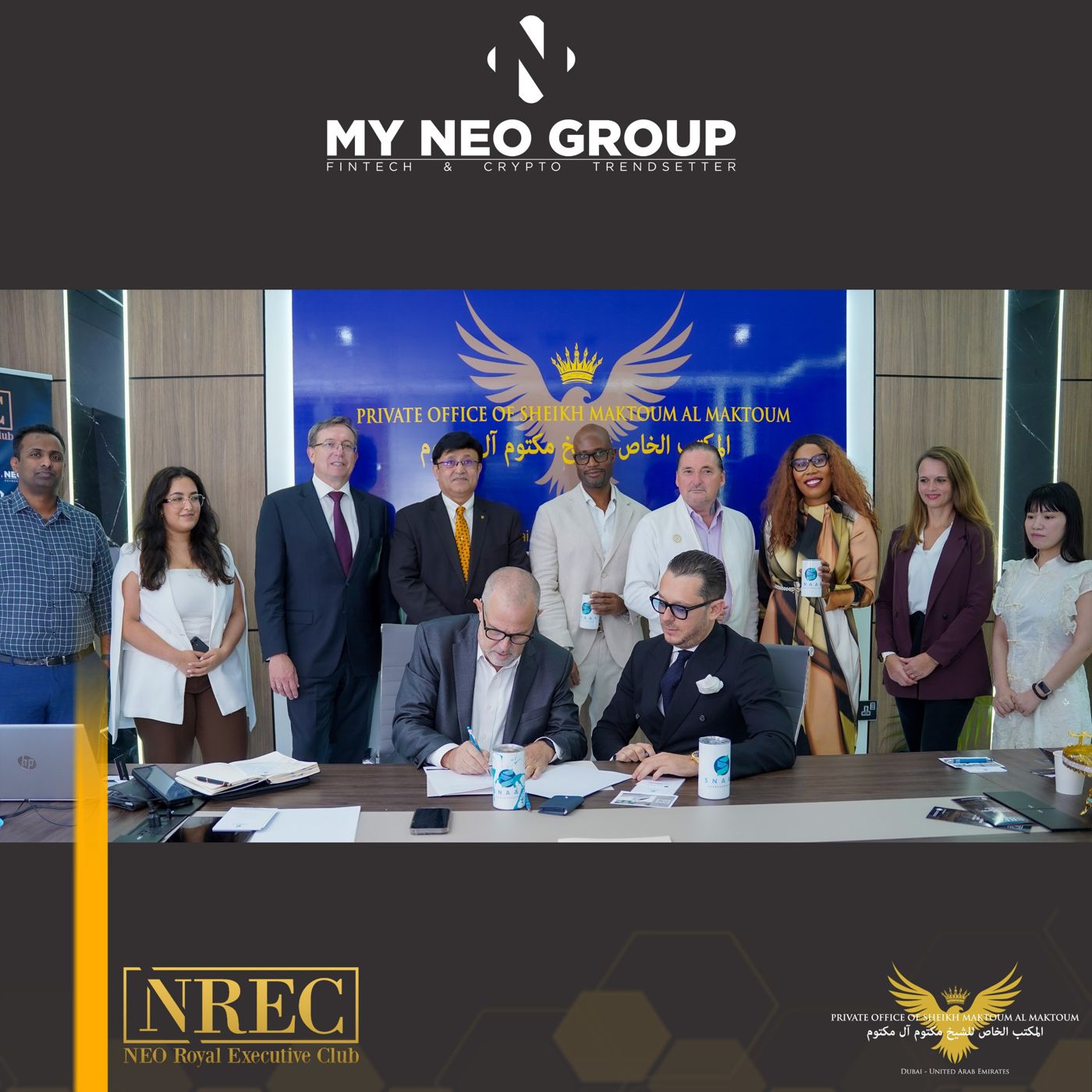 SNAAP Transportation EMEA and My NEO Group ~ NEO Royal Executive Club (NREC) Announce...