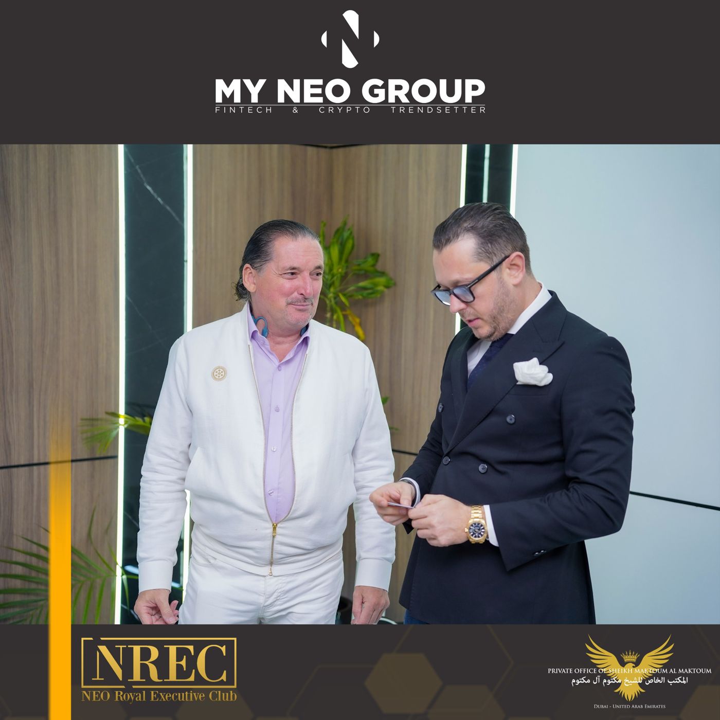 SNAAP Transportation EMEA and My NEO Group ~ NEO Royal Executive Club (NREC) Announce...