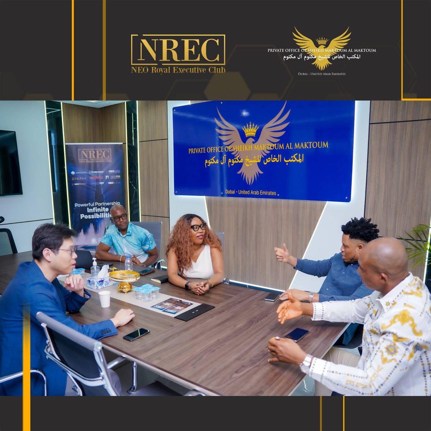 Strengthening Africa-Asia Partnerships: NREC Hosts High-Level Delegation in Dubai
