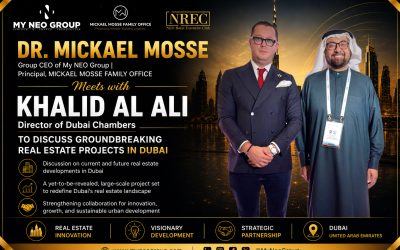 Mickael Mosse Meets with Khalid Al Ali to Discuss Groundbreaking Real Estate Projects in Dubai