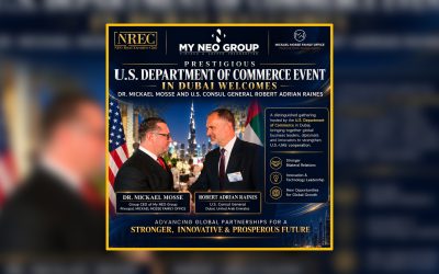 Prestigious U.S. Department of Commerce Event in Dubai Welcomes Dr. Mickael Mosse and U.S. Consul General Robert Adrian Raines