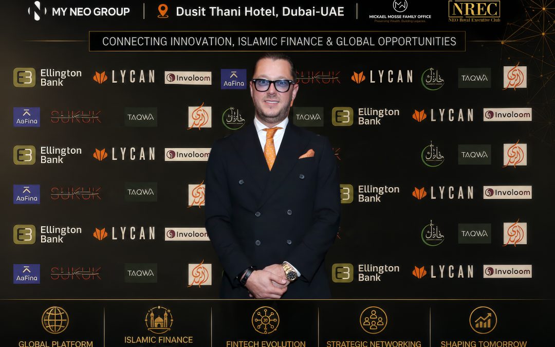 Dr. Mickael Mosse Represents My NEO Group and Sheikh Maktoum NEO Technologies Office at the Global Islamic FinTech Forum 2024 in Dubai