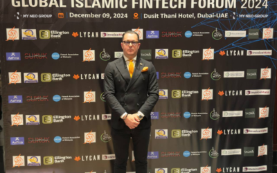Dr. Mickael Mosse Represents My NEO Group and Sheikh Maktoum NEO Technologies Office at the Global Islamic FinTech Forum 2024 in Dubai