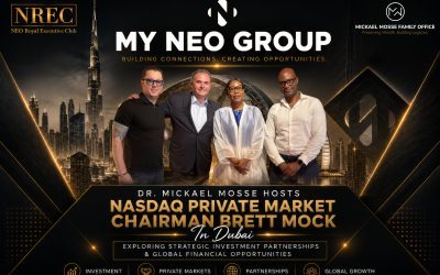 Dr. Mickael Mosse Hosts Nasdaq Private Market Chairman Brett Mock in Dubai to Explore Strategic Investment Synergies