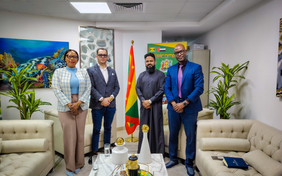 Dr. Mickael Mosse Facilitates High-Level Meeting with Consul General of Grenada