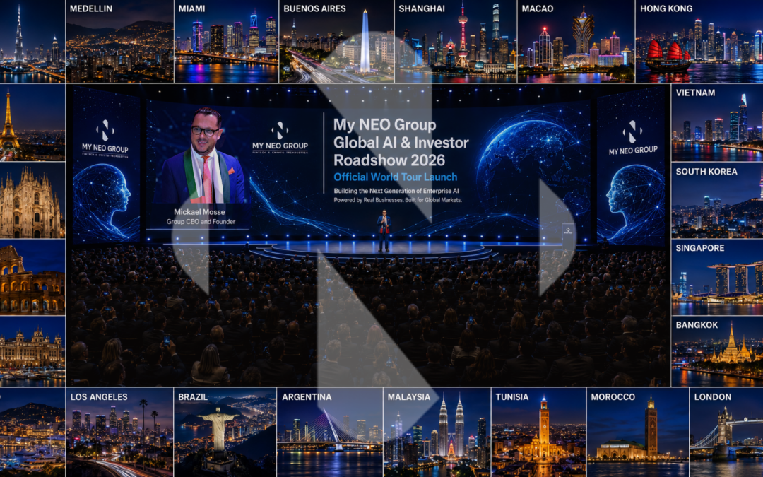 Dr Mickael Mosse Launches My NEO Group Global AI & Investor Roadshow 2026, Marking the International Debut of NEO AI OS