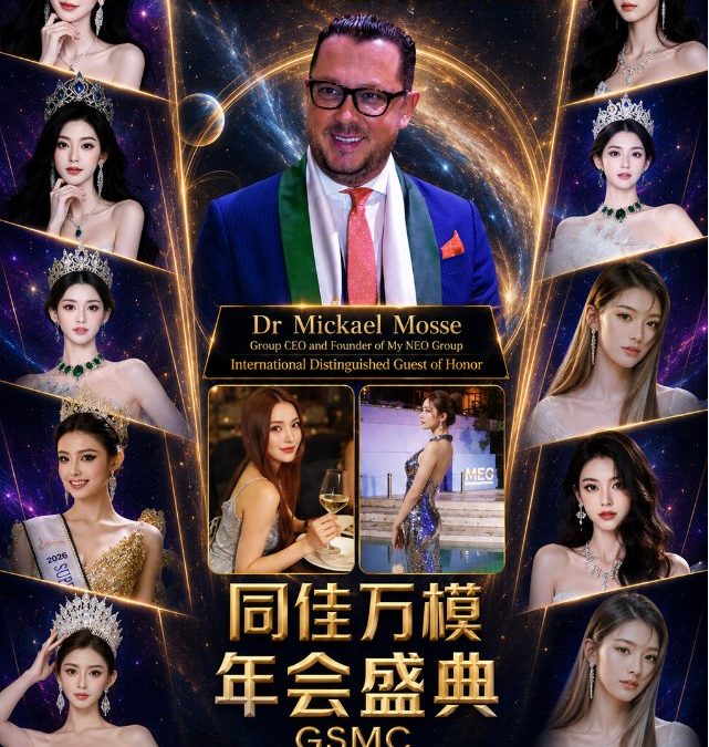 Dr Mickael Mosse Attends GSMC Annual Conference & Honor Gala as Distinguished Guest in Shenzhen