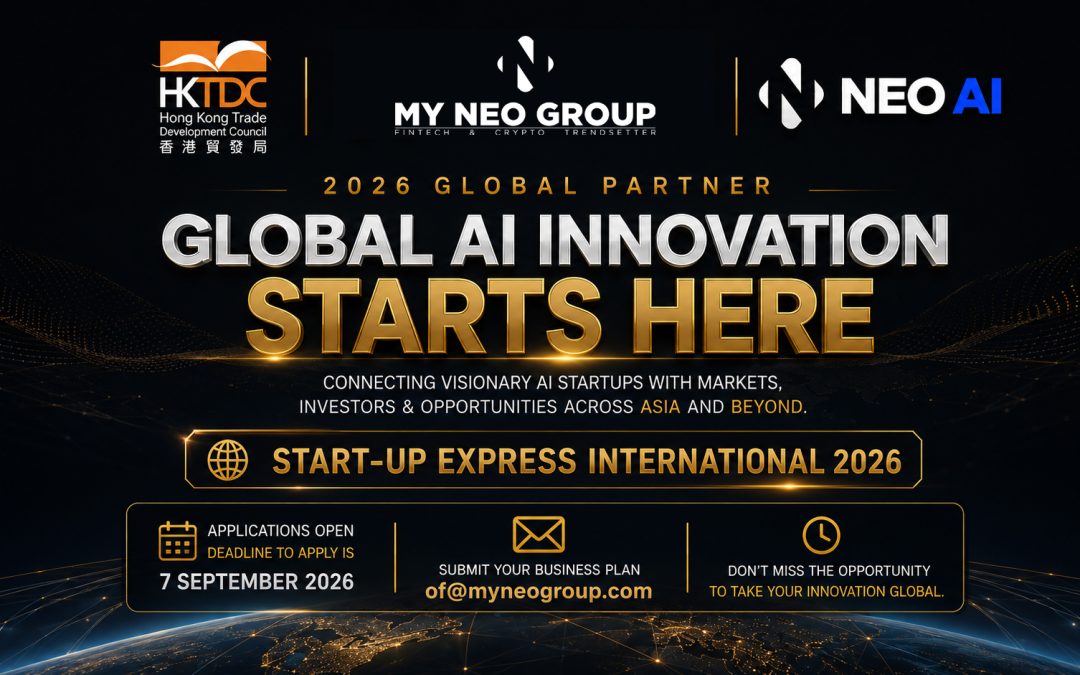 My NEO Group Named 2026 Global Partner of HKTDC Start-up Express International